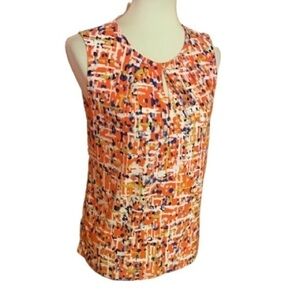 Evan Picone Bright fun summer tank top